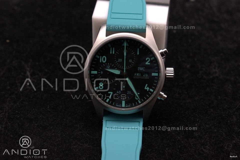 Factory Petronas 1:1 ONE FORMULA TW IWC Mercedes-AMG 2023 Chronograph Best  TEAM Green IW388106  0307